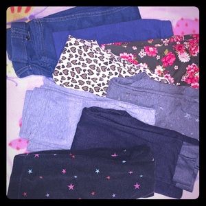 Little Girl Leggings/Jeggings size small/4/4t
